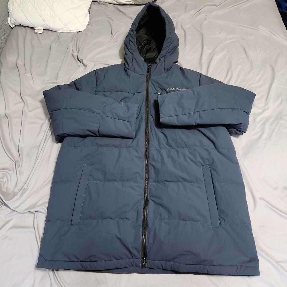 Eddie Bauer Jacket Goose Down Waterfowl Down 550 Puffer Size 2xl